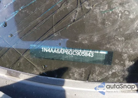 2016 Nissan Maxima 3.5 Platinum z USA, uszkodzony, nr VIN 1N4AA6AP6GC905843